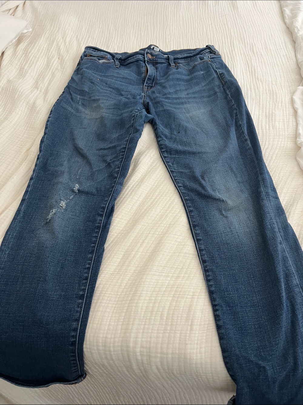 J. Crew Women's Dark Blue Bootcut Jeans